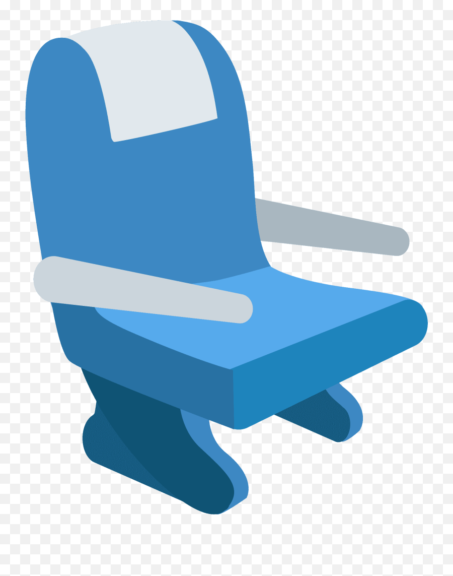 Transporte Clipart - Emoji Cadeira,Emoticon De Avion Despegando