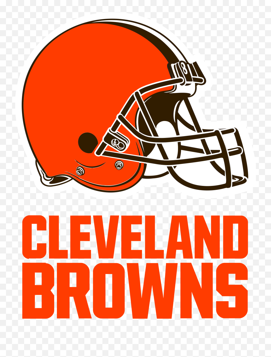 Download League Football Playoffs Logo - Logo Cleveland Browns Png Emoji,Nfl Helmet Emoticons