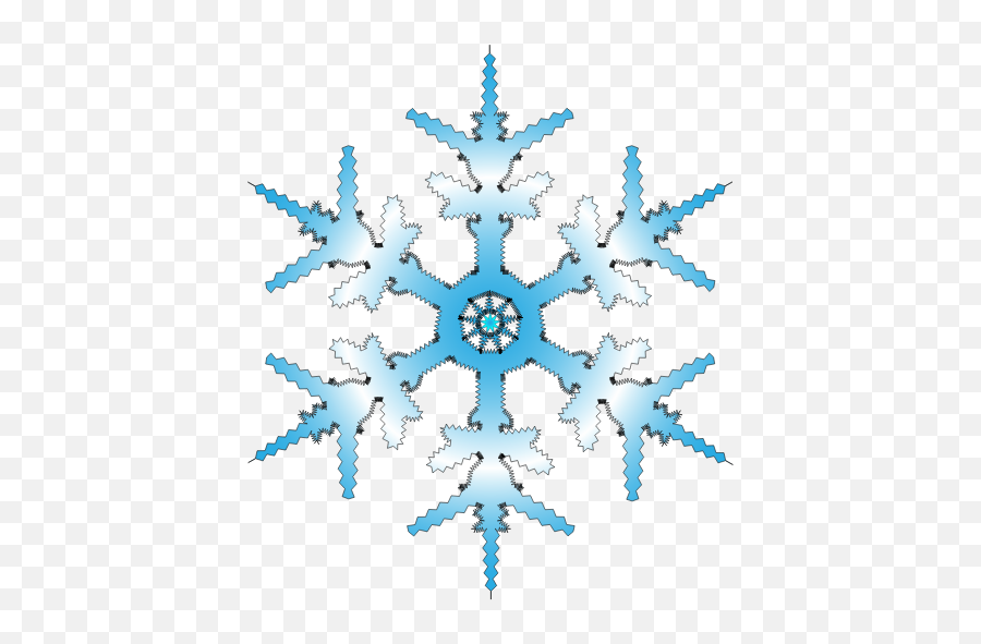 Collection Of Colorful Snowflake Cliparts 45 - Snowflakes For Public Domain Emoji,Custom Snowflake Emojis