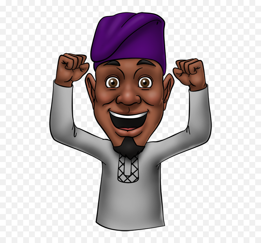 Afro Emoji - Express Yourself African American Black Man Emoji,Fist Emoji