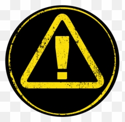 Danger Warning Caution Sticker - Dsc Off Emoji,Caution Emoji