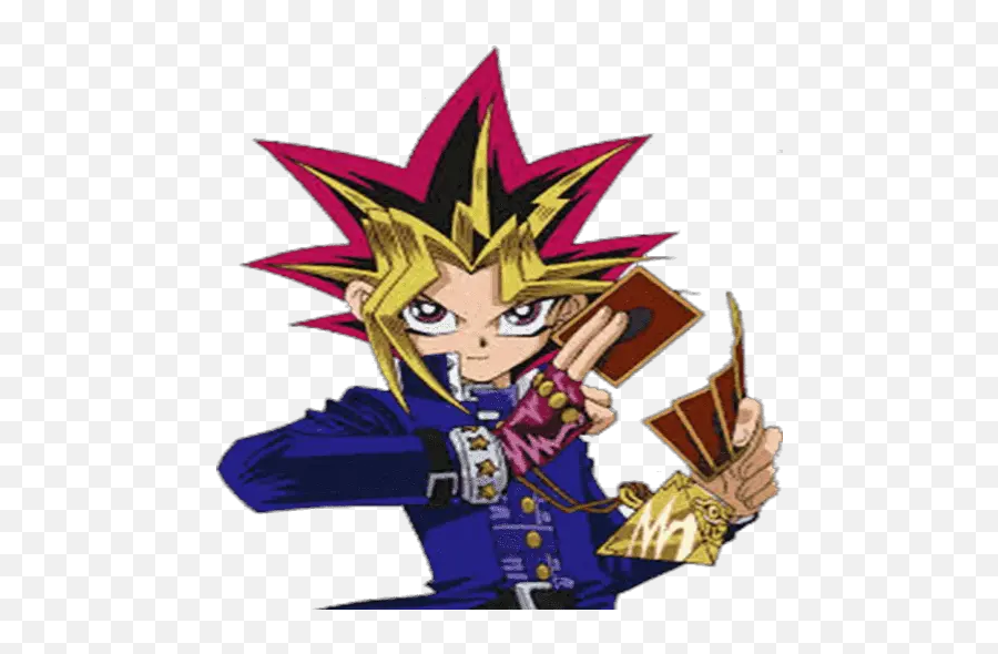 Yu - Gioh Sticker Per Whatsapp Yu Gi Oh Clipart Emoji,Yugioh Emoji