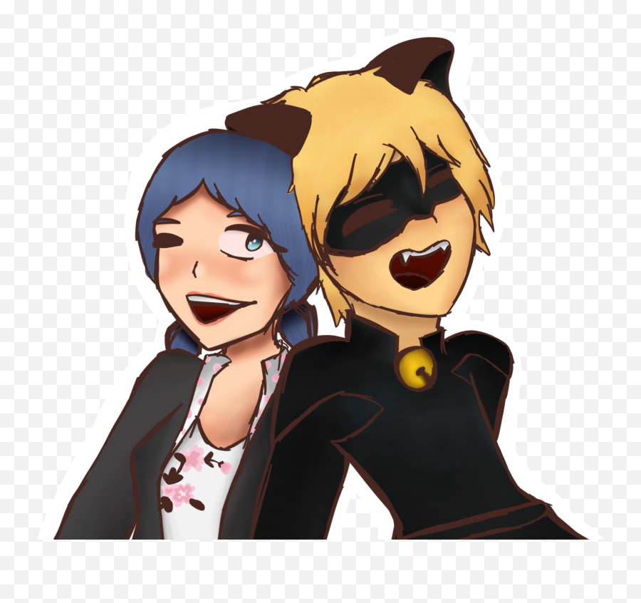 Book Of My Drawings - Marichat Drawing Wattpad Fictional Character Emoji,Drowning Emoji