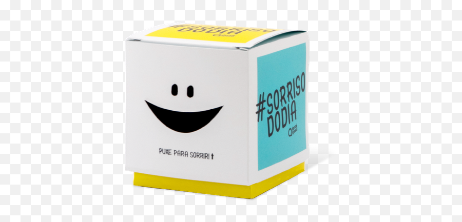 Box Sorriso Do Dia - Positividade Avalie Agora Happy Emoji,Cartoes De Emoticons