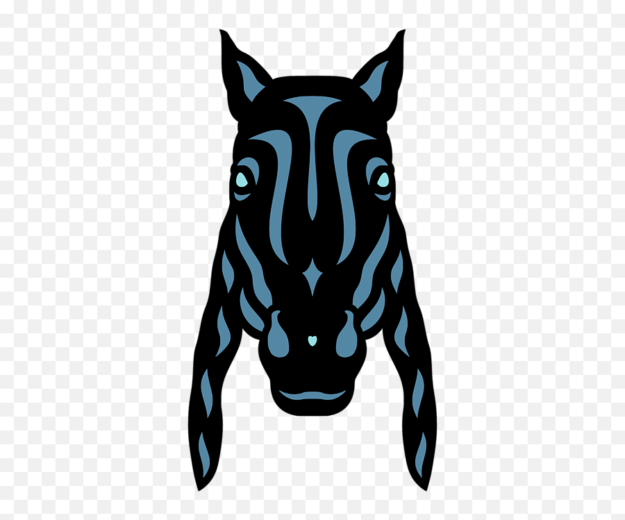 Horse Face Rick - Horse Pop Art Hazelnut Niagara Blue Island Paradise Blue Kids Tshirt Automotive Decal Emoji,Horse Emotions For Kids
