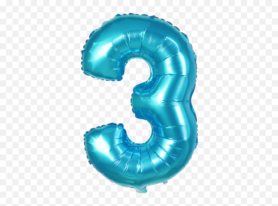 1set Blue Theme Party Mermaid Numbers Balloon Decoration Happy Birthday Foil Inflated Balls Baby Shower Kids Favors Party Supply - Party Supply Emoji,3d Noseface Emoticon Spinning