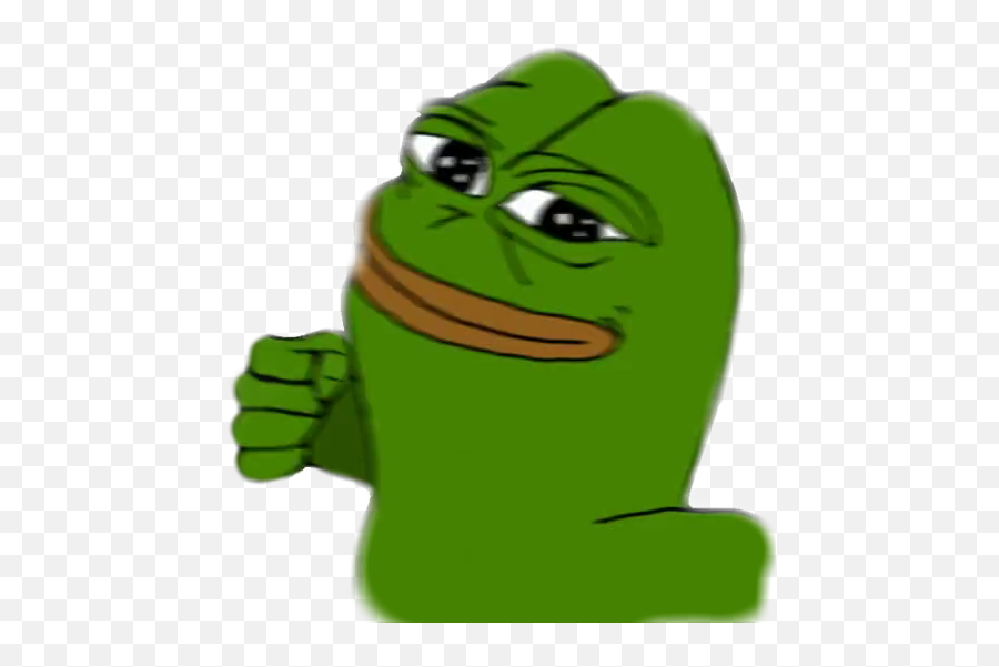 Frog Lol Fun Punsh Pepe Green Sticker - Love Mode Meme Emoji,Pepe The Frog Emoji
