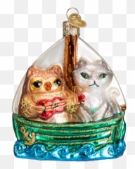 Owl And Pussycat Ornament Emoji,Dreidel Parrot Emoji