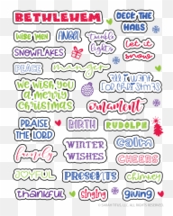 Christmas Printables Library - Sarah Titus From Homeless Dot Emoji,Emoji Stickers Dollar Tree