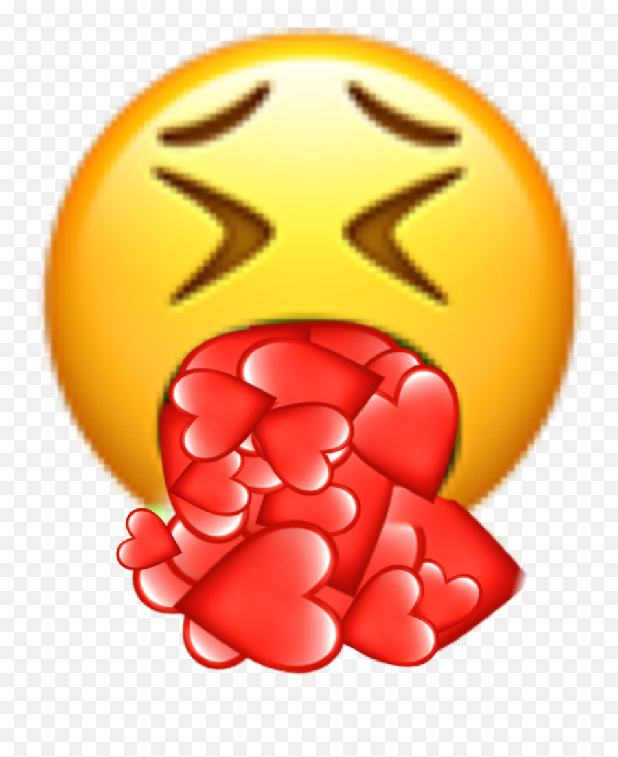 Barf Sick Lovely Emoji Pixle22 Sticker - Iphone Emoji Png Love,Barfing Emoji
