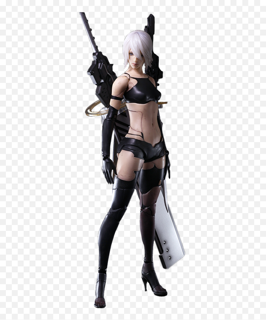 Deluxe Action Figure - Nier Automata Yorha Emoji,No Emotions Comic Nier