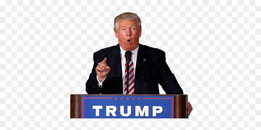 Education Talk At Trumps Convention - Donald Trump Talking White Background Emoji,Melania Trump No Emotion