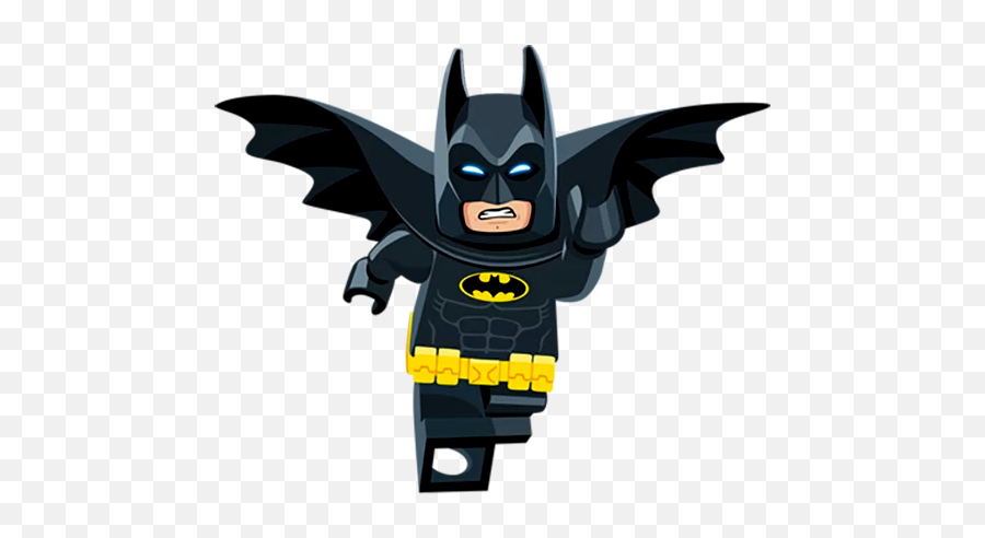 Lego Batman Running Emoji,Lego Batman One Emotion