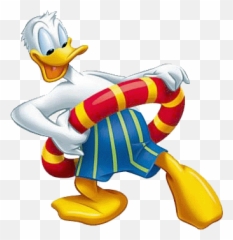 Donald Duck Beach Clipart Clipart Panda - Donald Duck Swimming Png Emoji,Donald Duck Emoji Download