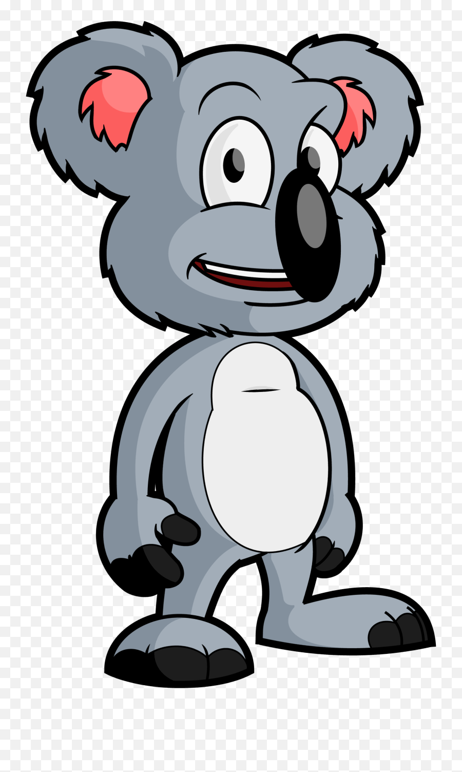 Free Koala Bear Cartoon Vector - Dot Emoji,Koala Emoji Png