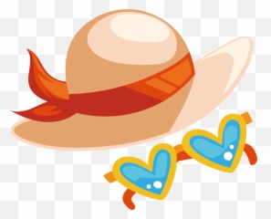 Download Hat Seaside Vacation Resort - Beach Hat Clipart Png Emoji,Pith Helmet? Smile Emoticon