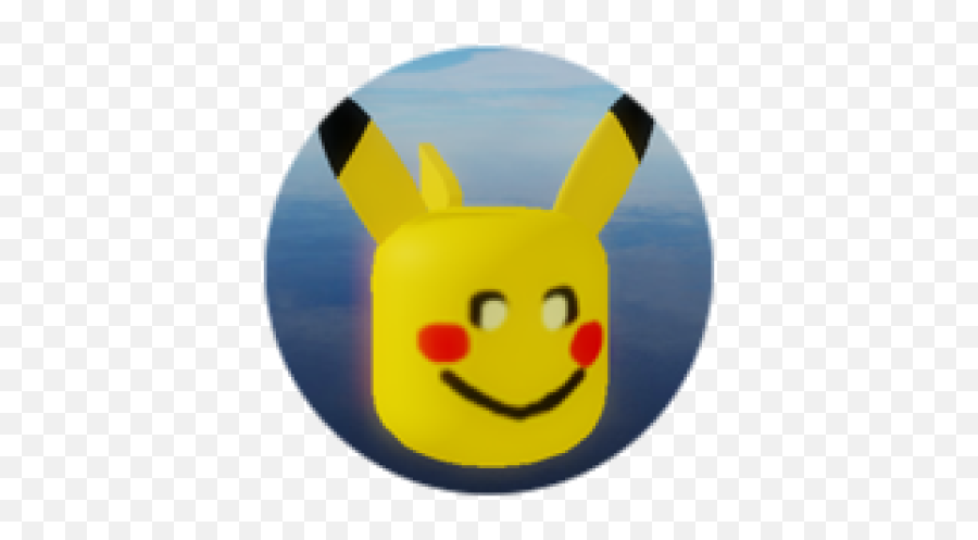 P Ikachu Bighead - Roblox Happy Emoji,Emoticon : > P