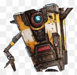 Give Thoughts Sticker - Borderlands 3 Claptrap Png Emoji,Borderlands Emoji