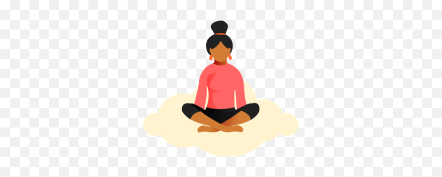 Video Maintaining Positivity And - For Yoga Emoji,Meditating Emoji Transparent