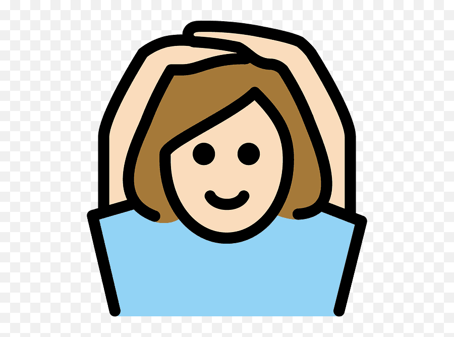 Woman Gesturing Ok Emoji Clipart - Emoji,Cat Woman Emojis