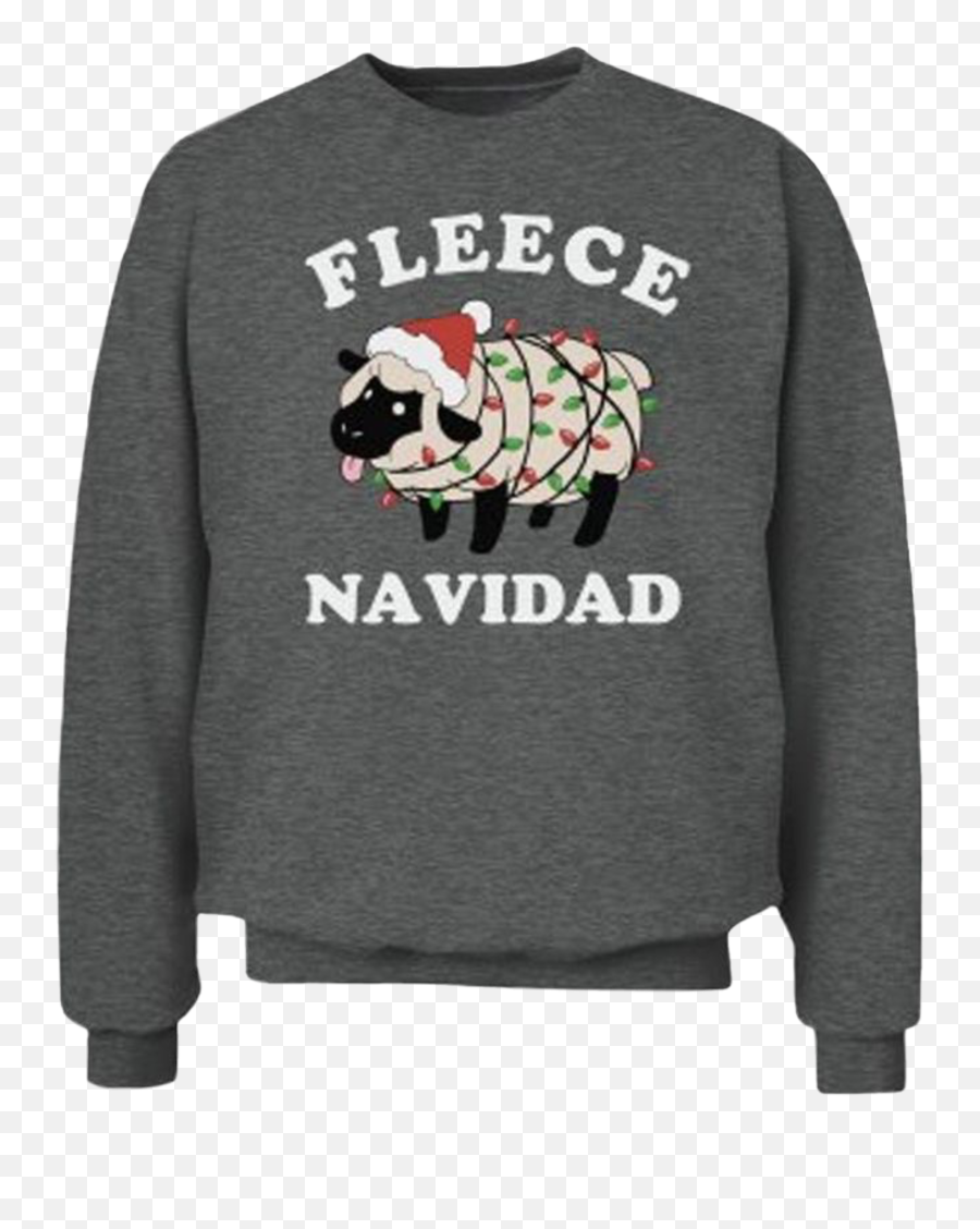Christmas Sweater Sheep Sticker - Long Sleeve Emoji,Emoji Christmas Sweater