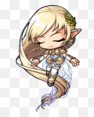Officialmapleart Anime Chibi Chibi Characters Chibi Drawings Emoji,Belle Maplestory Emotion Image