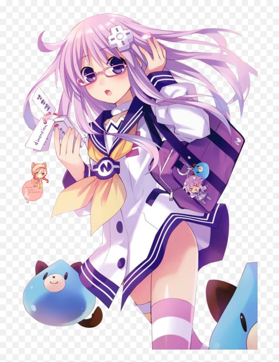 Hyperdimension Neptunia And Nepgear Anime 1282187 On Emoji,Hyper Dimension Emojis