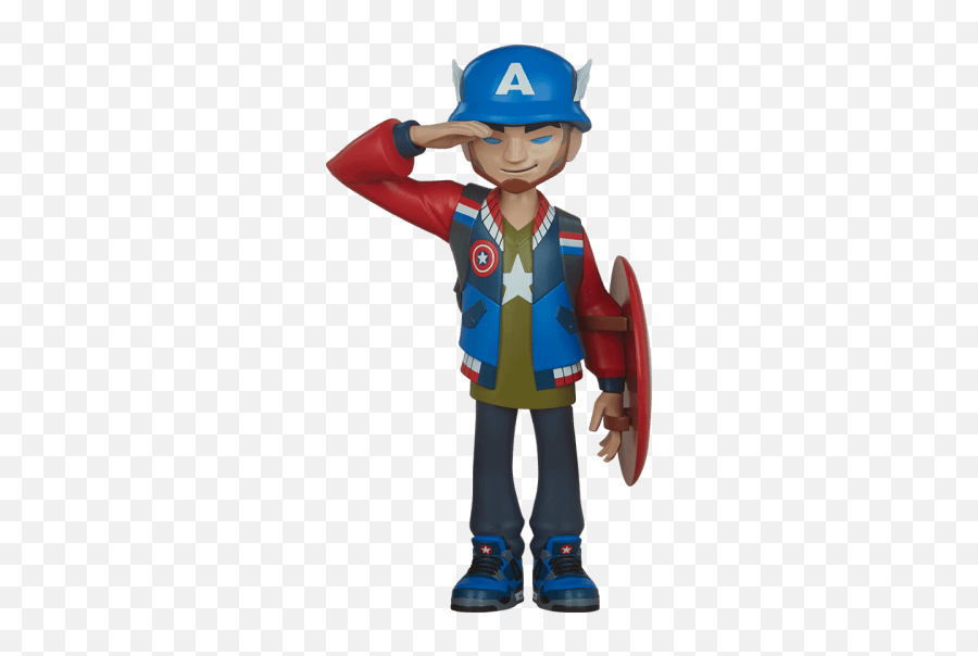 The Toy Chronicle Marvel At The New Designer Toy Figures - Fictional Character Emoji,Captain Marvel Emoji