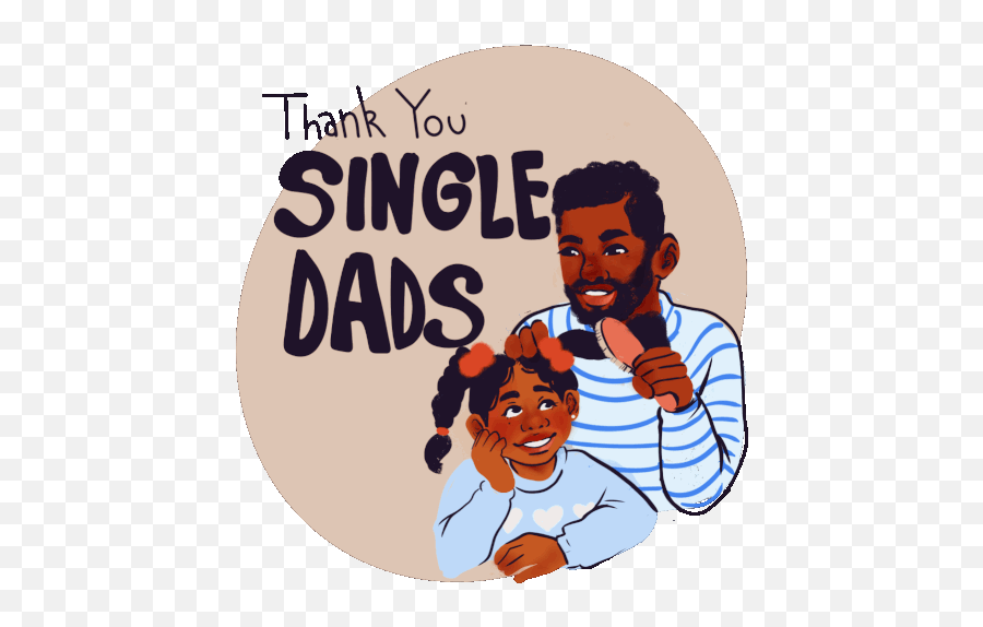 Thank You Single Dads Happy Fathers Day Sticker - Thank You Emoji,Father & Son: Pushing Through Emotions