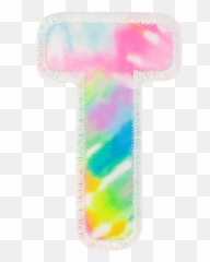 Tie Dye Letter Patches Emoji,Clover Emoji