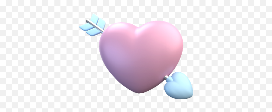 Cupid Arrow 3d Illustrations Designs Images Vectors Hd Emoji,Cupid Heart Emoji