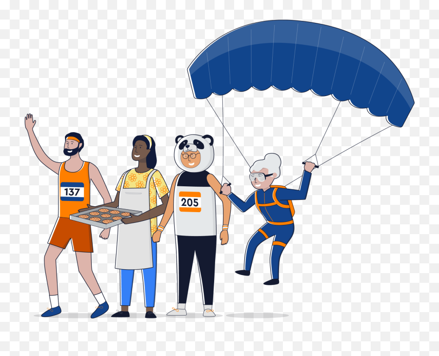 Careers - Enthuse Branded Fundraising For Charities Emoji,Parachute Emoji