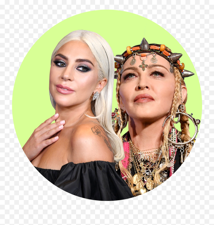 Madonna And Lady Gaga Fight - Madonna And Lady Gaga Emoji,Lady Gaga Emotion Revolution