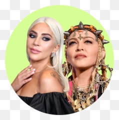 Madonna And Lady Gaga Fight - Madonna And Lady Gaga Emoji,Lady Gaga Emotion Revolution