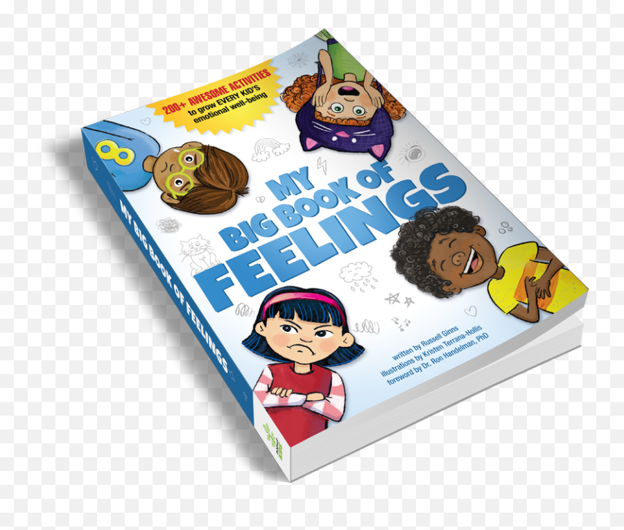 My Big Book Of Feelings U2013 200 Awesome Activities - Fictional Character Emoji,Children's Book About Emotions
