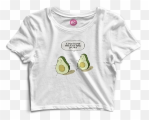 Avocado Crop Top - Crop Top For Girls Panda Emoji,Kohls Emoji Shirt