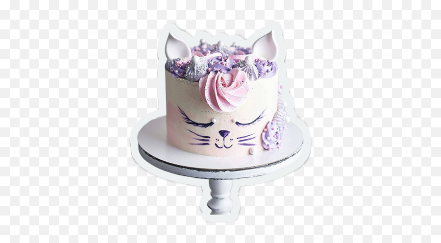 Cute Birthday Cakes By Julian Brown - De Pasteles De Gato Emoji,Happy Birthday Cake Emoticon