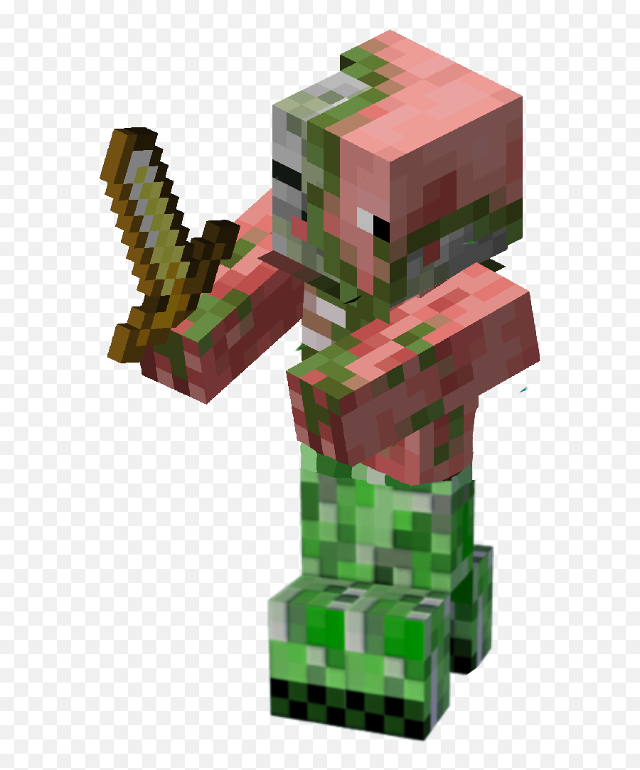 Minecraft Pigman Creeper Creepers Image - Minecraft Creeper And Pigman Emoji,Minecraft Thinking Emoji