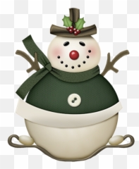 Snow Folk - Happy Emoji,Snowman Emoji With Snow