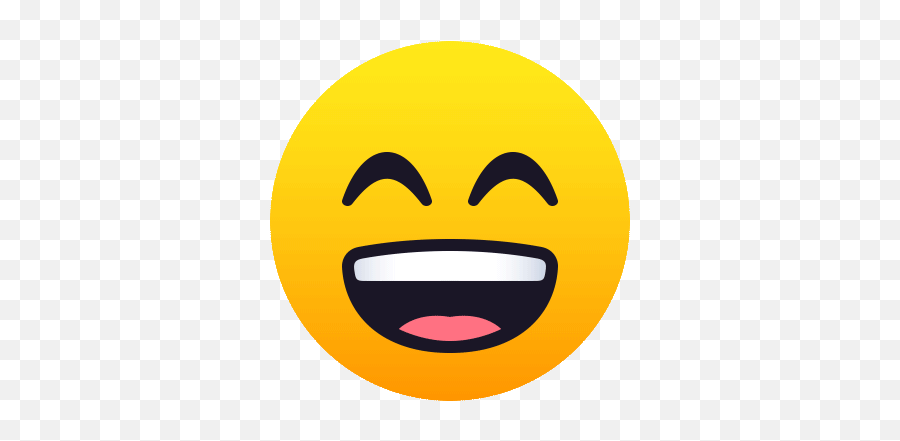 Grinning Face People Gif - Grinningface People Joypixels Discover U0026 Share Gifs Smiley Emoji,Roll Eyes Emoji