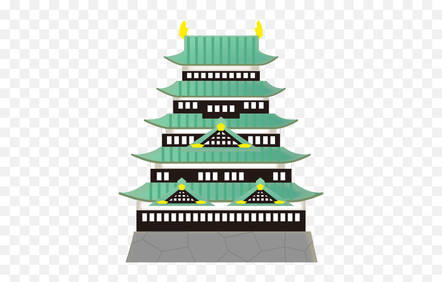 Japanese Castle Id 12744 Emojicouk - Surrey Hills Area Of Outstanding Natural Beauty,Chinese Emojis