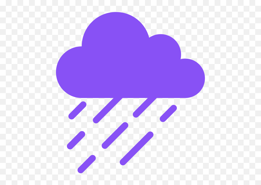 U 1 F 327 Raincloud - Purple Rain Emoji,Rain Emoji