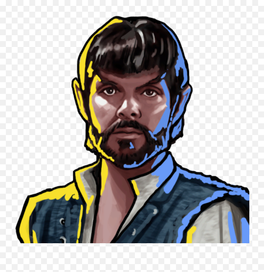 Riker Q - No Expression Emoji,Commander Riker Emotion