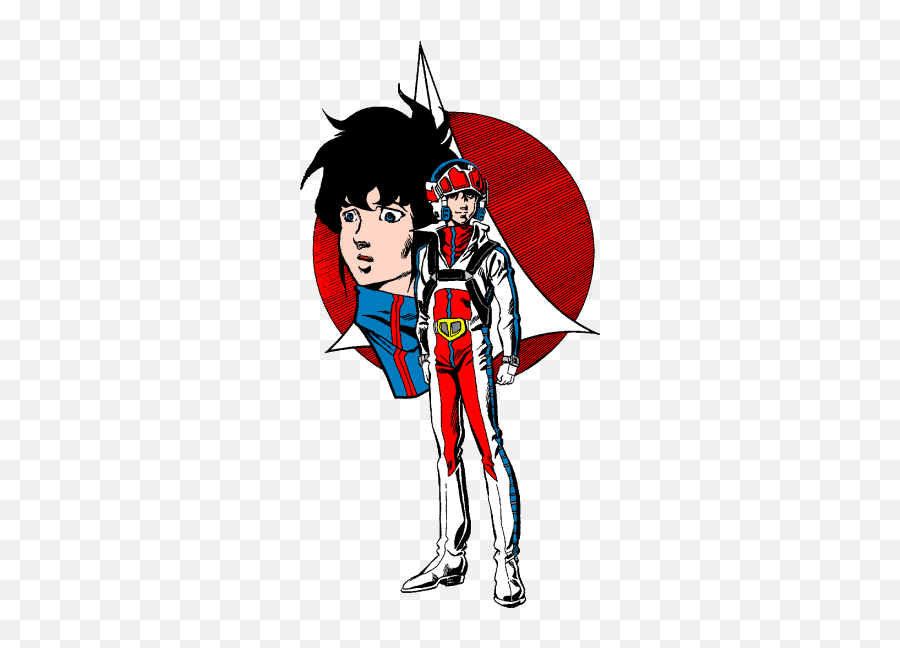 Japanese Cartoons The Superhero Satellite - Macross Cosplay Emoji,Cartoons That Show Emotion