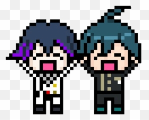 The Most Edited - Shuichi Saihara Pixel Emoji,Gaycat Lady Gaga Emoticon