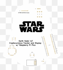Darth Vader Iot Cryptocurrency Tracker - Language Emoji,Darth Vader Emotions T-shirt