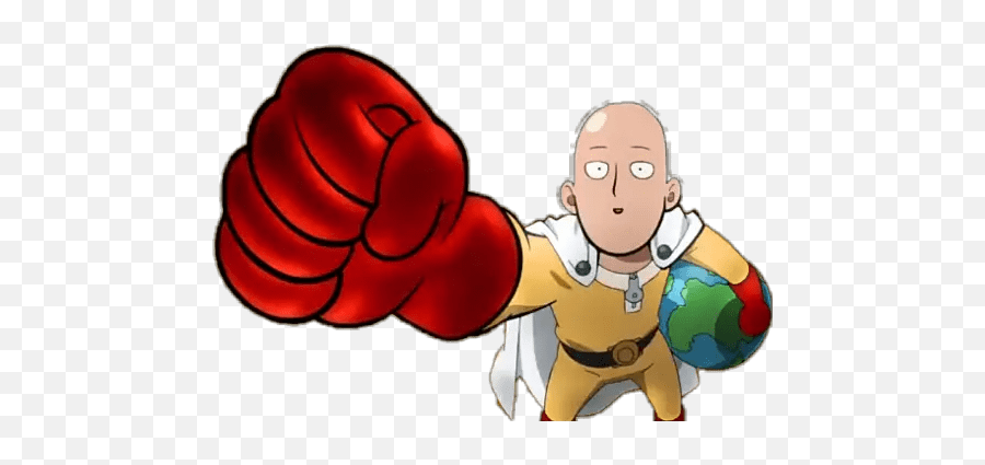 One Punch Man - Fist Emoji,Fist Punch Emoji