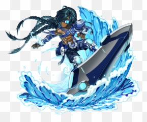 Wave Rider - Fictional Character Emoji,Wave Emoticon Gaia