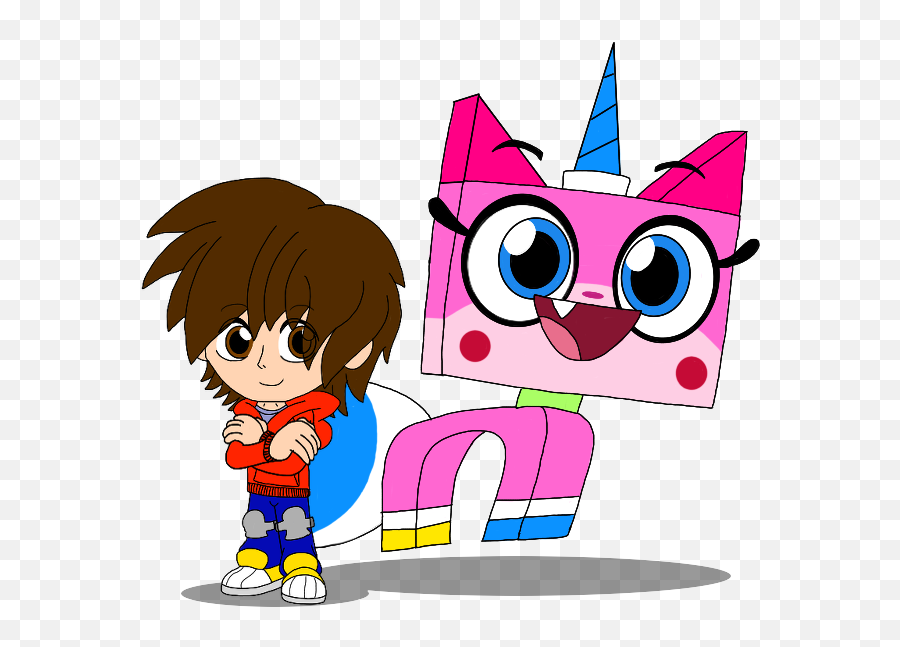 30 Apr - Unikitty And Lachlan Full Size Png Download Seekpng Fictional Character Emoji,Facebook Unikitty Emoticon