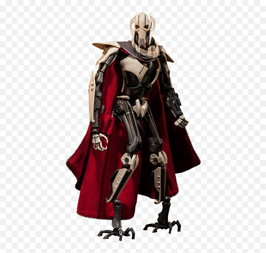 Star Wars General Grievous Sixth Scale Figure By Sideshow - General Grievous 1 6 Scale Figure Emoji,7 Star Wars Comics That Will Fill You With Emotion